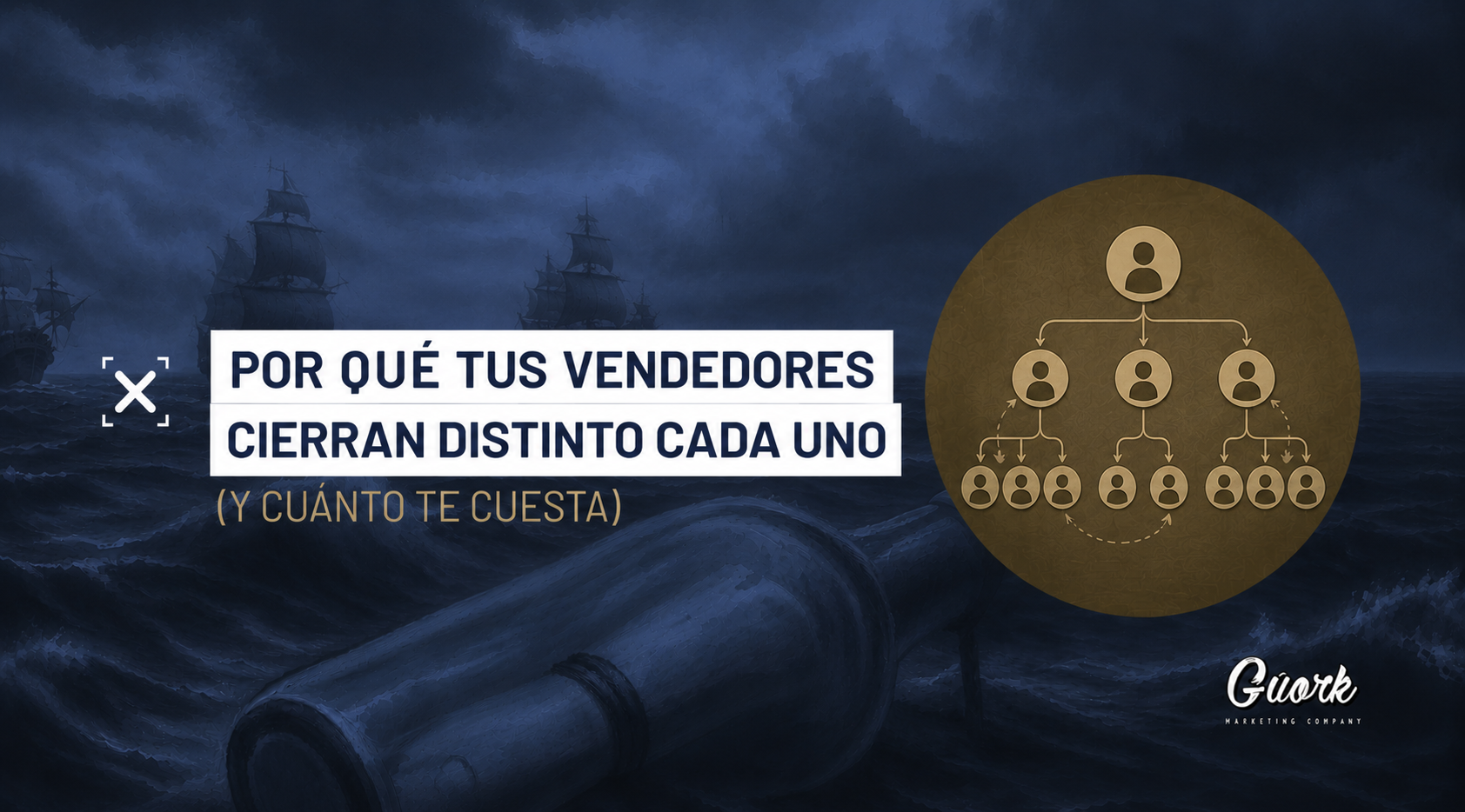 Por qué tus vendedores cierran distinto cada uno (y cuánto te cuesta)
